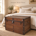 Antique restored trunk  - 2