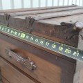 Antique restored trunk  - 5