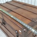 Antique restored trunk  - 6