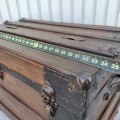 Antique restored trunk  - 5
