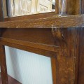 Fireplace oak mantel - 4