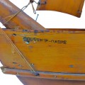 Wooden sailboat model, charming handcrafted look - 5