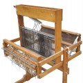 Wooden weaving loom,  traditional textile tool - 2