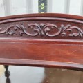 Antique record cabinet with mirror - 5
