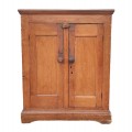 Antique pine buffet, 6 panels, square nails assembly  - 3