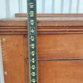 Antique pine buffet, 6 panels, square nails assembly  - 5