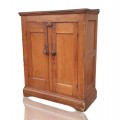 Antique pine buffet, 6 panels, square nails assembly  - 1