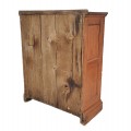 Antique pine buffet, 6 panels, square nails assembly  - 8