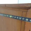 Antique pine buffet, square nails assembly  - 5