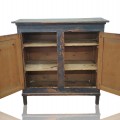 Meuble buffet antique en pin, couleur d'origine et clous forgés, bahut  - 3