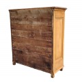 Meuble buffet antique en pin, haut d'armoire 2 corps ayant été restauré en bahut  - 9