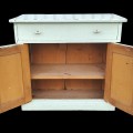 Meuble chiffonnier antique en pin, lave-main  - 3
