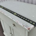 Meuble chiffonnier antique en pin, lave-main  - 6