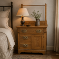 Antique pressback washstand  - 2
