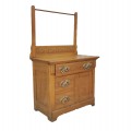 Antique pressback washstand  - 5