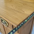 Antique pressback washstand  - 7