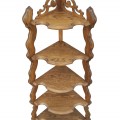 Antique corner victorienne shelf  - 2
