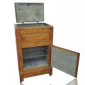 Antique oak ice box  - 2