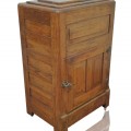 Antique oak ice box  - 6