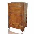 Antique oak ice box  - 1