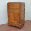 Antique oak ice box  - 7