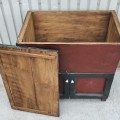 Dough hutch chest, coloration and top has been restored  - 2