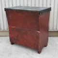 Dough hutch chest, coloration and top has been restored  - 8
