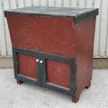 Dough hutch chest, coloration and top has been restored  - 9