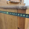 Meuble lave-main, chiffonnier antique, table de chevet  - 5