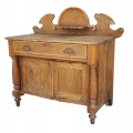 Meuble lave-main, chiffonnier antique, table de chevet  - 1