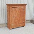 Rustic painted cabinet, original wear, antique charm - 2