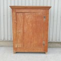 Rustic painted cabinet, original wear, antique charm - 3