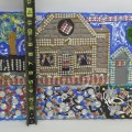 Folk art wall scene signed Willie Beaulieu - 3