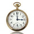 Montre de poche Waltham, 21 jewels, bijoux, non-fonctionnelle - 1