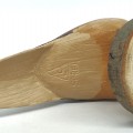 Folk art wooden carved bird signed Leo Chagnon, sculpture - 4