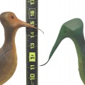 Oiseaux décoratifs, sculptures art populaire, oiseau du centre signé L. Émond ( vendu )  - 4