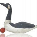Decorative wooden goose decoy - 2
