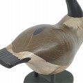 Folk art wooden goose carving, sculpture - 4