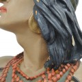 Pair of vintage cigar store hiawatha busts - 4