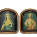 Pair of vintage religious frames  - 1