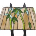 Vintage lamps with Tifanny shades  - 5