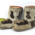 Paire de mocassins Inuit (voir autres photos pour condition) - 2