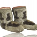 Paire de mocassins Inuit (voir autres photos pour condition) - 1