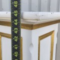 Paire de piédestaux, piédestal en bois, podiums - 3