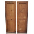 Pair of antique Adams solid wood doors, full of charm. - 2