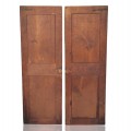 Pair of antique Adams solid wood doors, full of charm. - 1