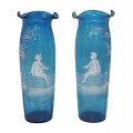 Paire de vases Mary Gregory, impeccable, vaisselle de collection ( 1 vendu ) - 1