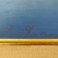 Oil on masonite signed René Gagnon  - 2