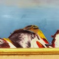 Oil on masonite signed René Gagnon  - 5