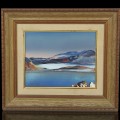 Oil on masonite signed René Gagnon  - 1